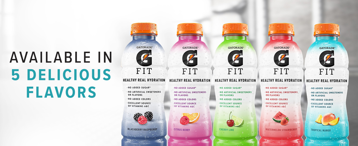 Gatorade Fit Electrolyte Beverage, Healthy Real Hydration