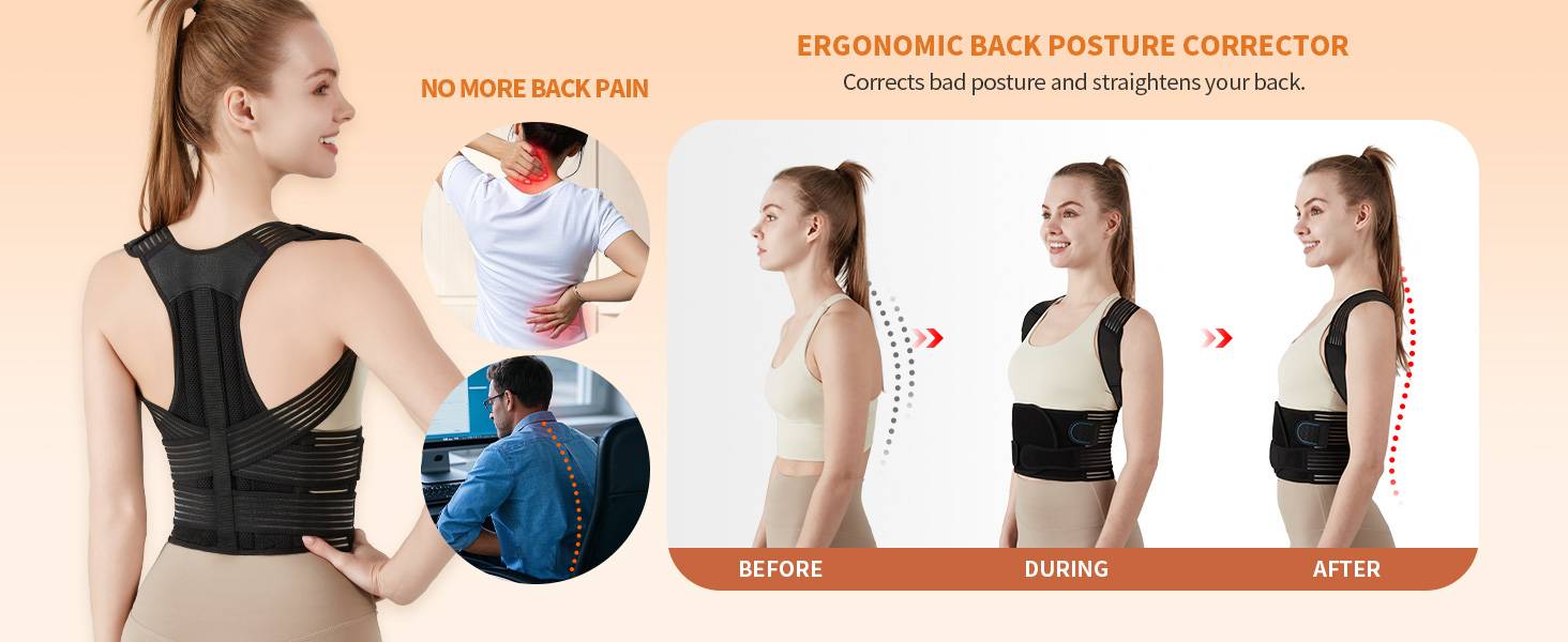 back brace posture corrector
