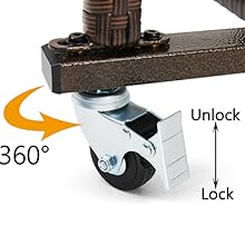 Easy Movement with Four Wheels