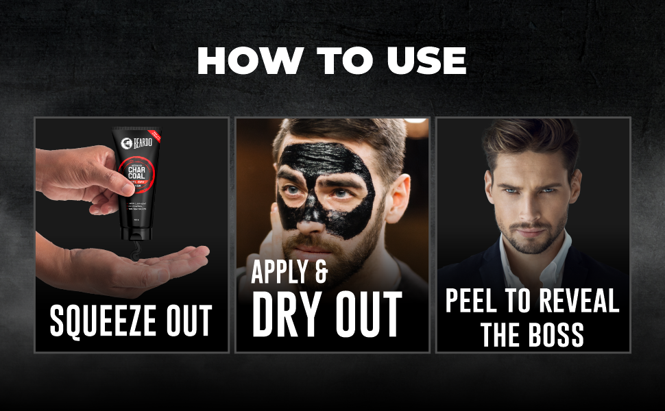 charcoal peel off mask