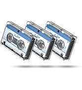 Reshow Dictating Microcassette - Micro Cassette Tapes Blank for Recording MC-60 Minutes Suited fo...