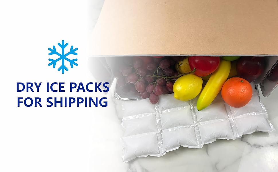 Ice Packs for Shipping & Coolers Shipping Cold Pack Dry