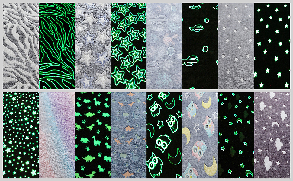 Luminous Area Rug Glow in The Dark