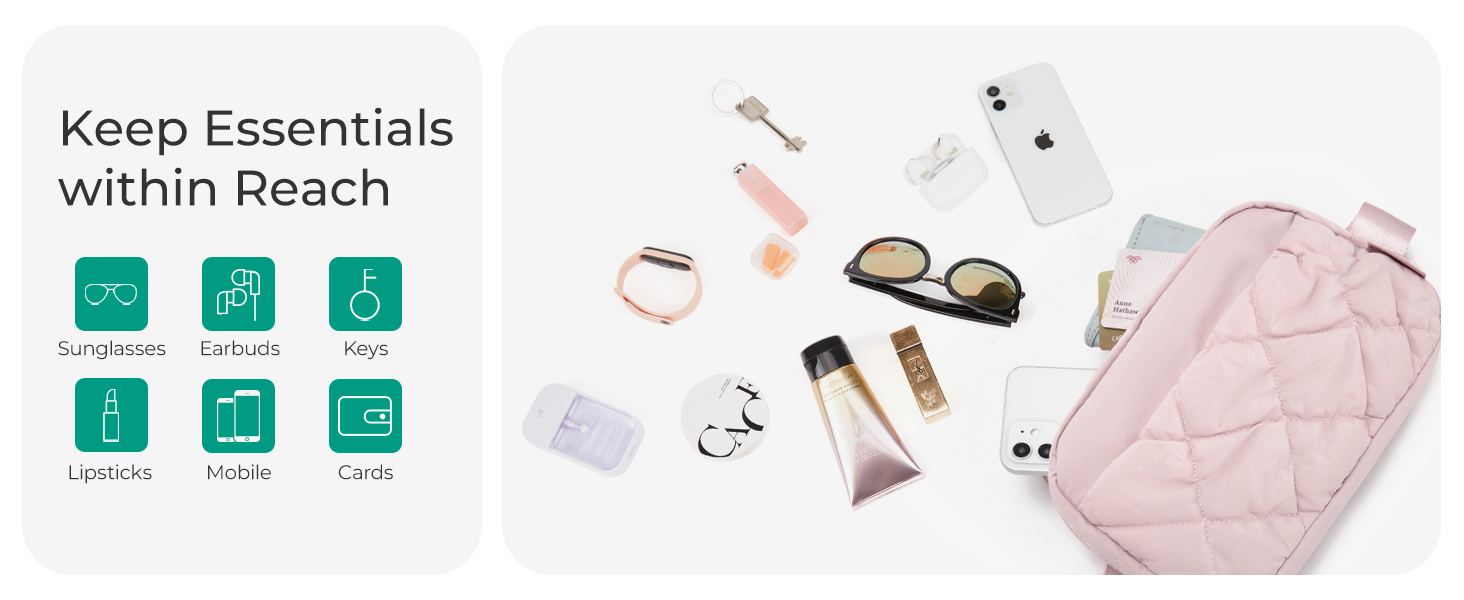 Keep Essentials within Reach