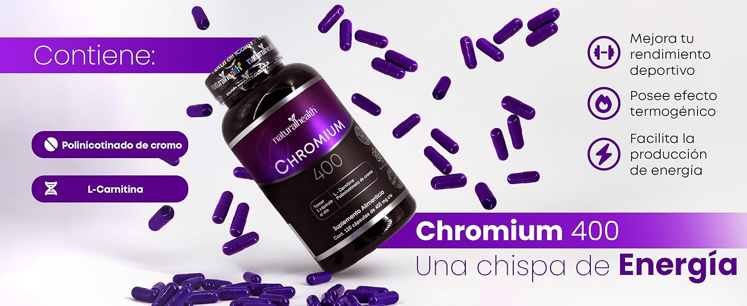 Beneficios de Chromium 400 - PC