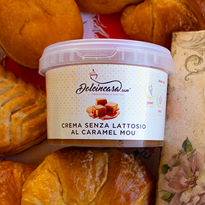 Crème sans lactose caramel