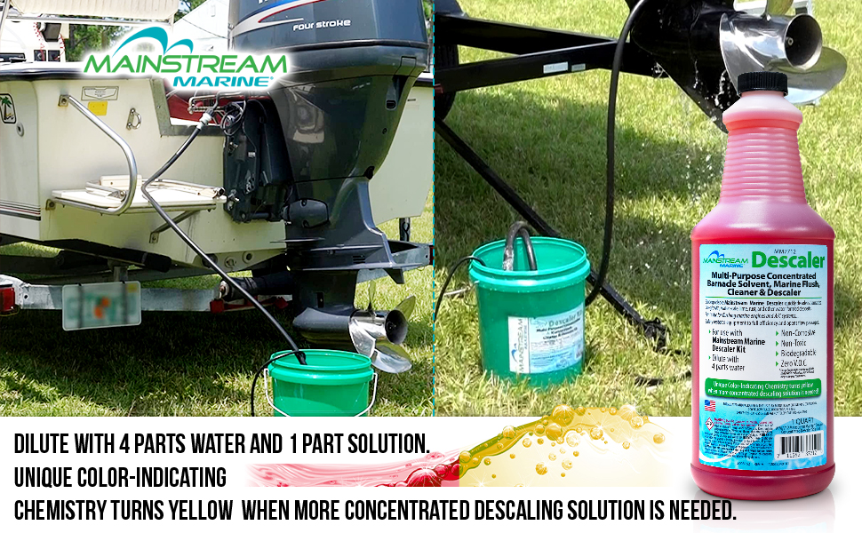 Mainstream Marine Universal Marine Descaler Kit Includes