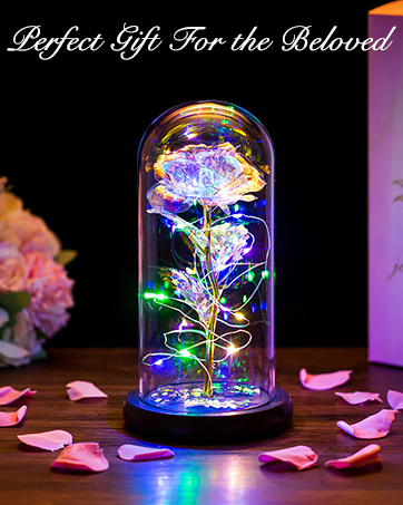 rose♡ Amazon.com: ROBOTIME 3D Puzzle Wooden Flower Red Rose DIY