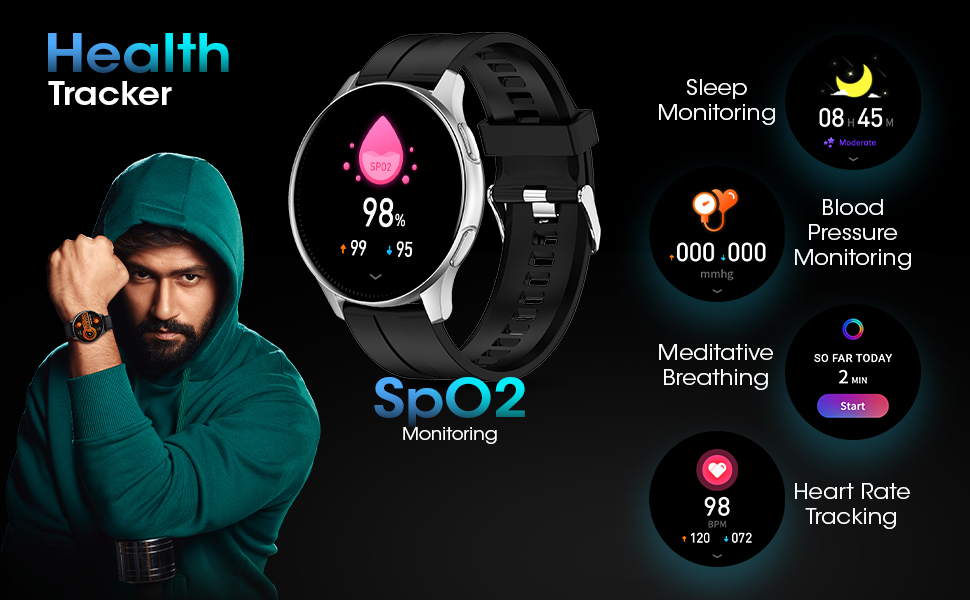 Fire-Boltt Invincible Super Amoled Display Calling Smartwatch