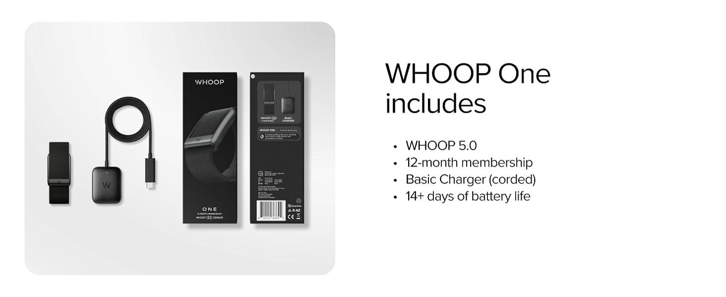 WHOOP One includes