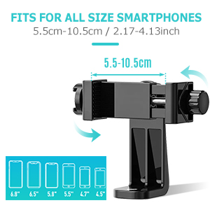 phone holder for tripod
