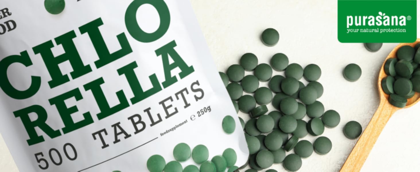 chlorella tablets naturel superfood super food