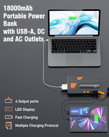 portable laptop charger with ac outlet laptop external battery power bank ac laptop power bank