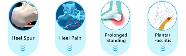 Gel Heel cups Silicon Heel Pad