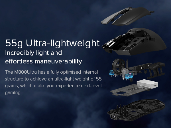 55g Ultra-lightweight 