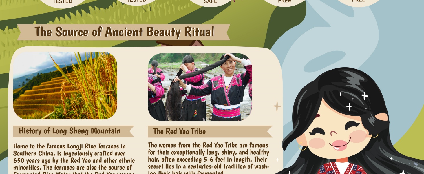 rice water shampoo and conditioner set