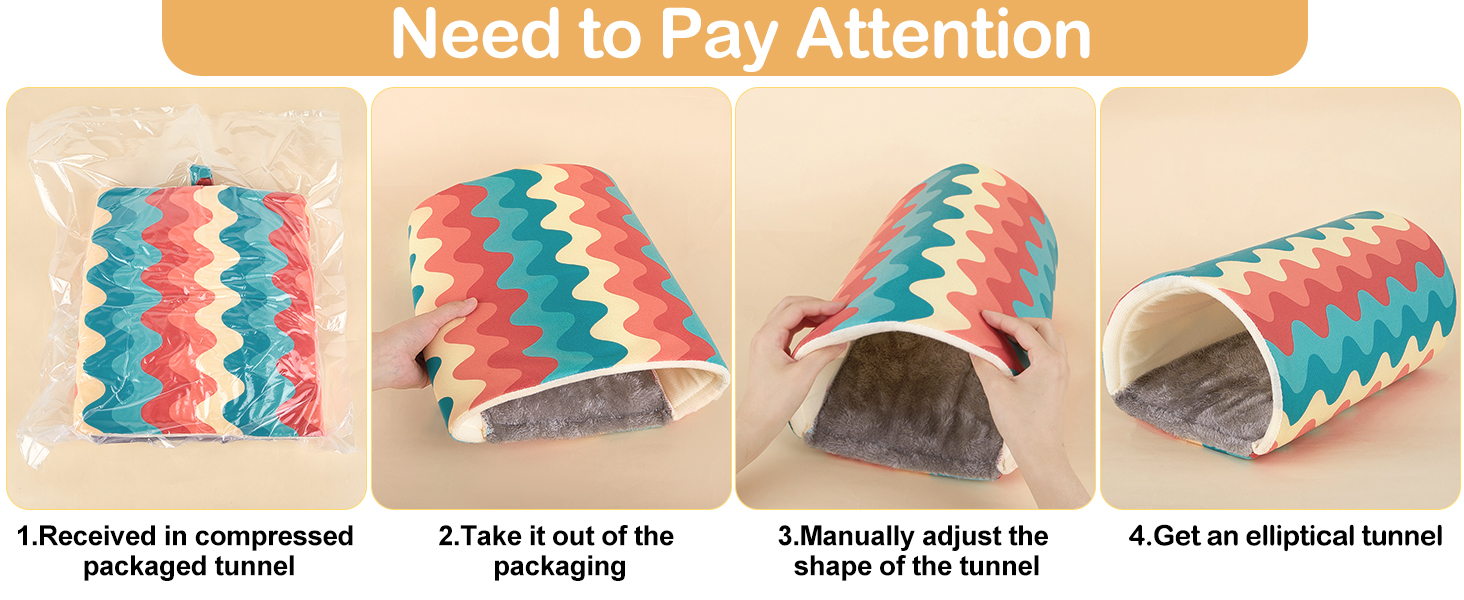 guinea pig hideout and tunnel