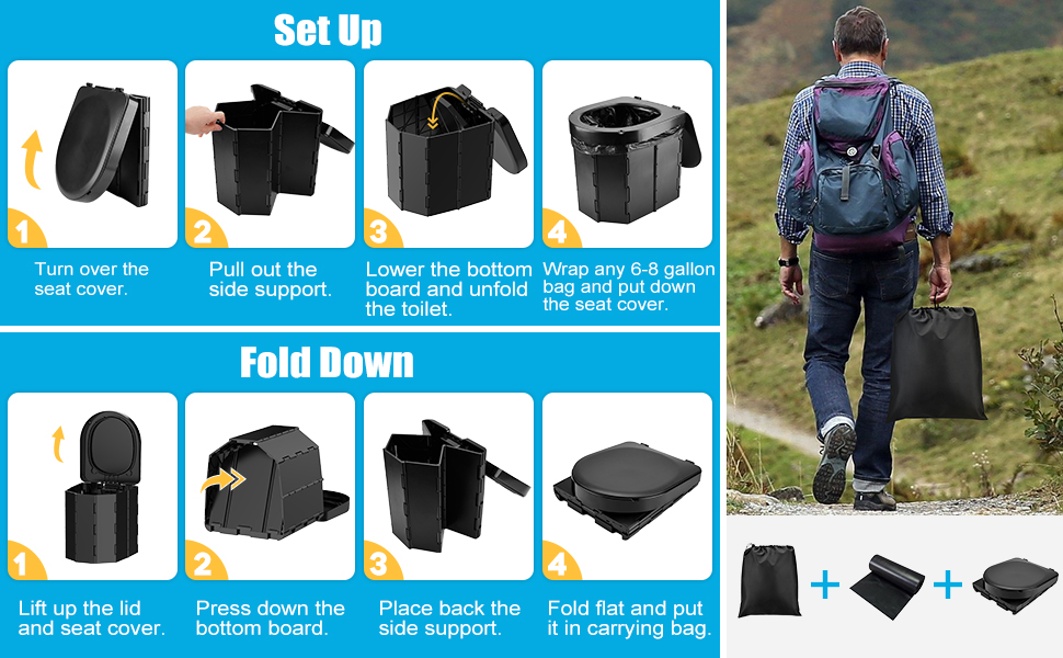 porty potty for adults