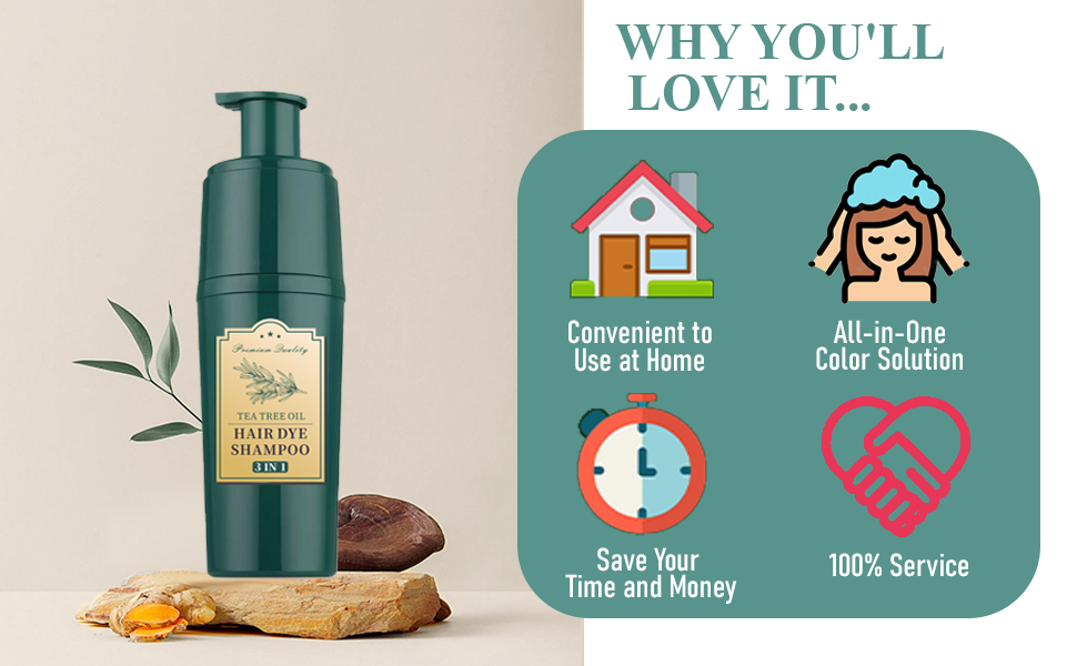 hair color shampoo for gray hair for women semi permanent hair dye kit champu para pintar el pelo