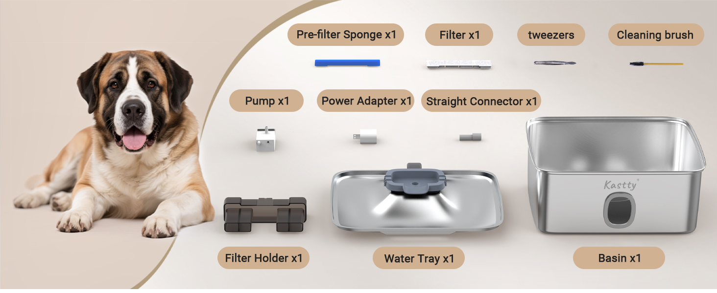 water fountain dog bowl