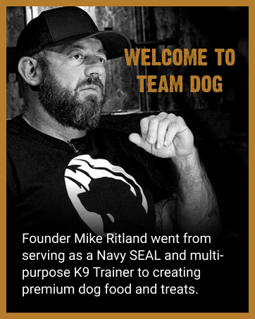 Former SEAL and k9 trainer created real dog food for active and working dogs