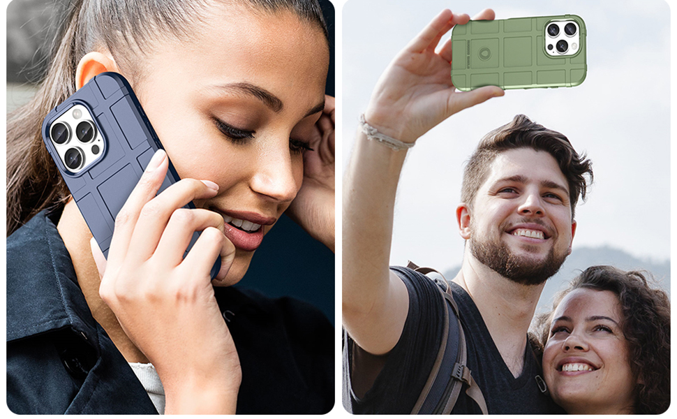 Rugged Shield Slim Fit Shockproof Phone Case