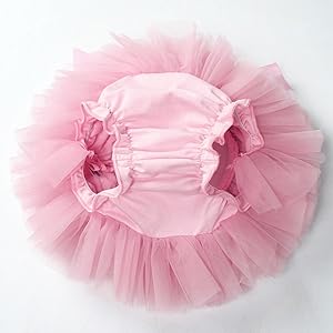 Tulle Tutu Skirt with Diaper Cover Bloomers