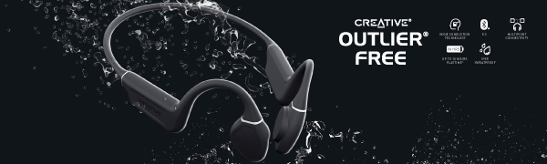 Amazon.co.jp: Creative Outlier Free IPX5相当防滴性能 ロー
