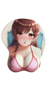 Amazon.co.jp: 彼女、お借りします 水原千鶴 ゲーミングマウス