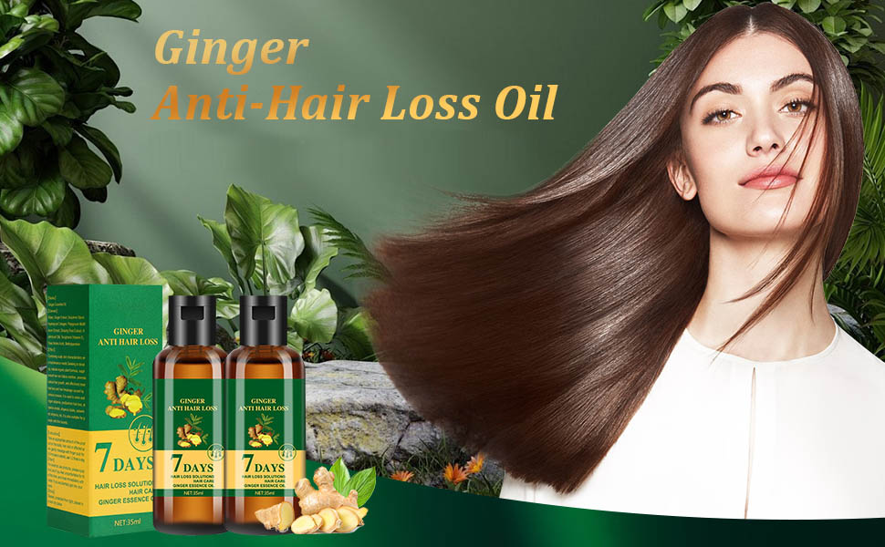 Ginger Anti Hair Loss Oil Nourishes and Cares For Hair