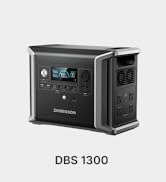 DABBSSON DBS1300 ポータブルパワーステーション DBS1300 Portable Solar Generator 1330Wh – Expandable, Fast
