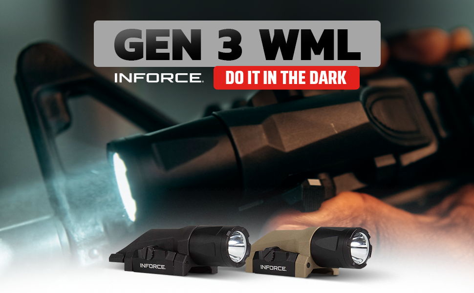 Amazon.com: Inforce Gen 3 WML White Light (Dark Earth