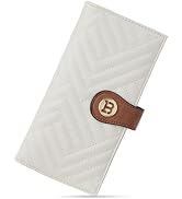 BOSTANTEN Slim Wallet Women Leather RFID Blocking Credit Card Holder Bifold Thin Wallet with Zipp...