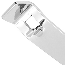 Stainless steel portable bottle opener