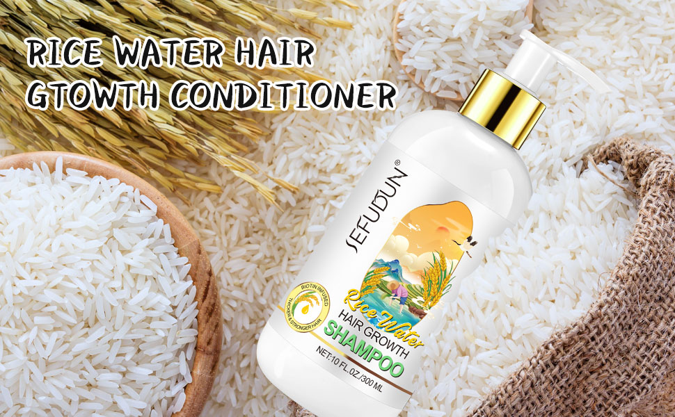 Rice Water Hair Growth Shampoo