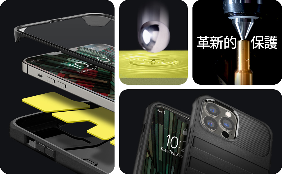 Amazon.co.jp: Spigen iPhone 13 Pro Max ケース 360°全面保護 [ケース