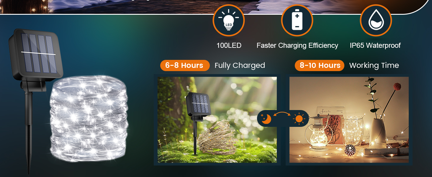 solar string lights
