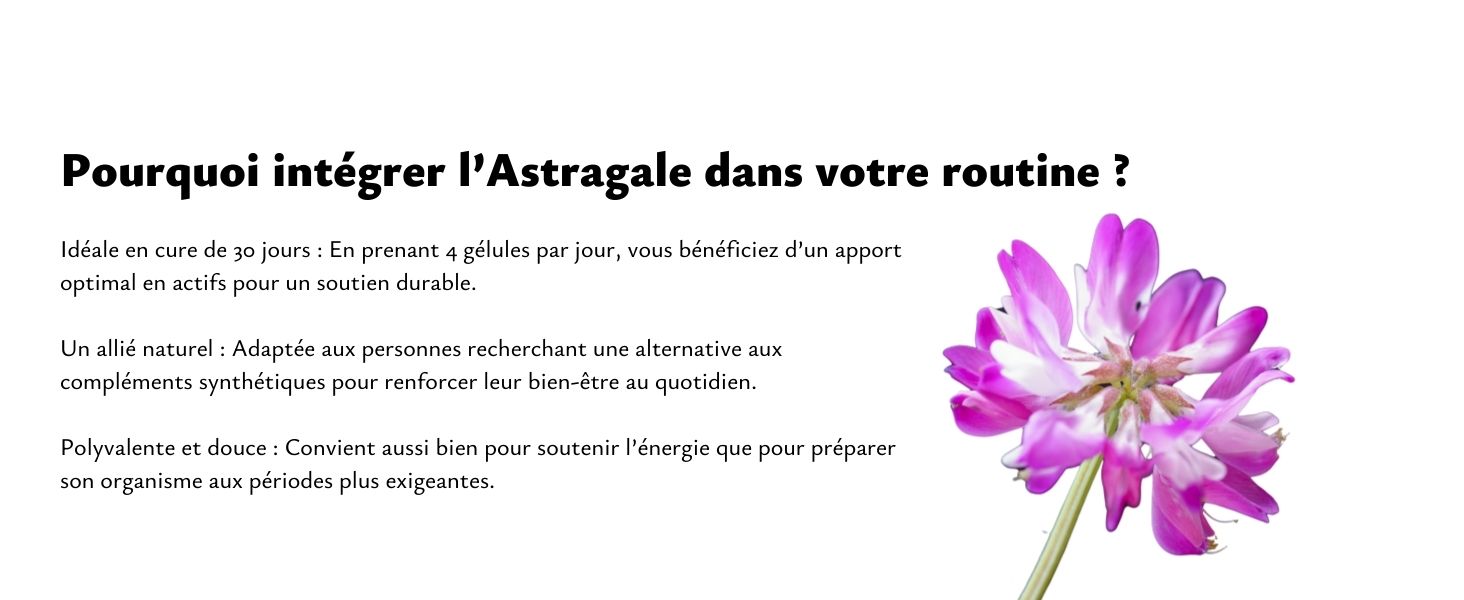 Interet de l'astragale