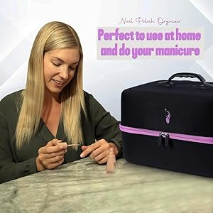 Nail polish organizer