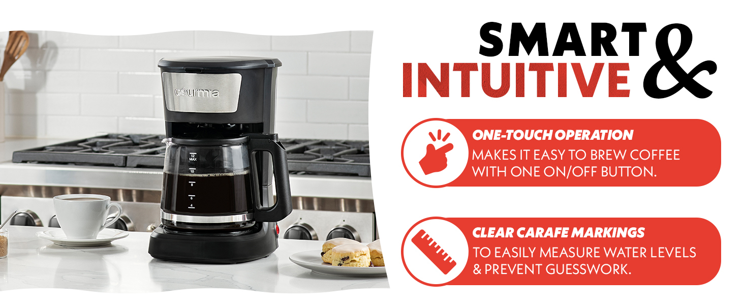 One touch Coffee Maker Simple Coffee Brewing