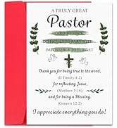 Pastor Appreciation Cards Pastor Appreciation Gifts for Men Women Thank You Gifts for pastor Cler...