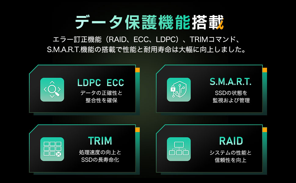 Amazon | SSD 512GB 内蔵型 PCIe Gen3x4 M.2 NVMe 2280 3300MB/s 3D