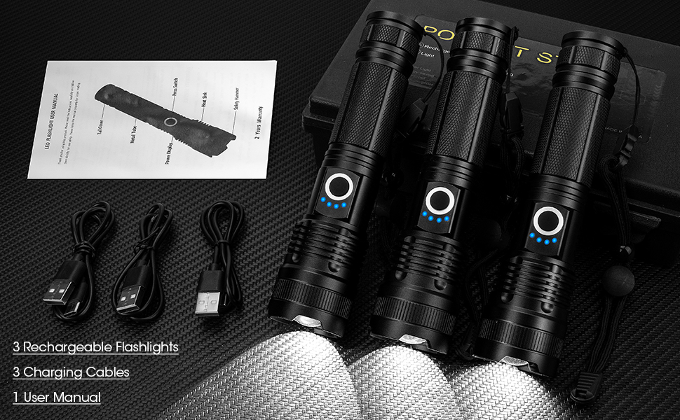 flashlights