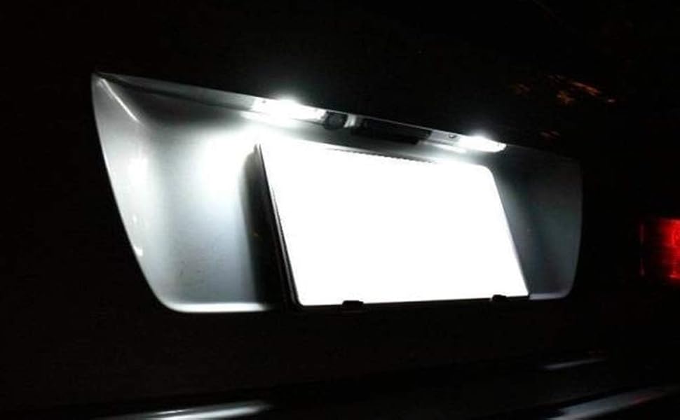 BMW E36 ライセンス プレート Amazon.com: E36 Led License Plate Light Replacement for B-MW