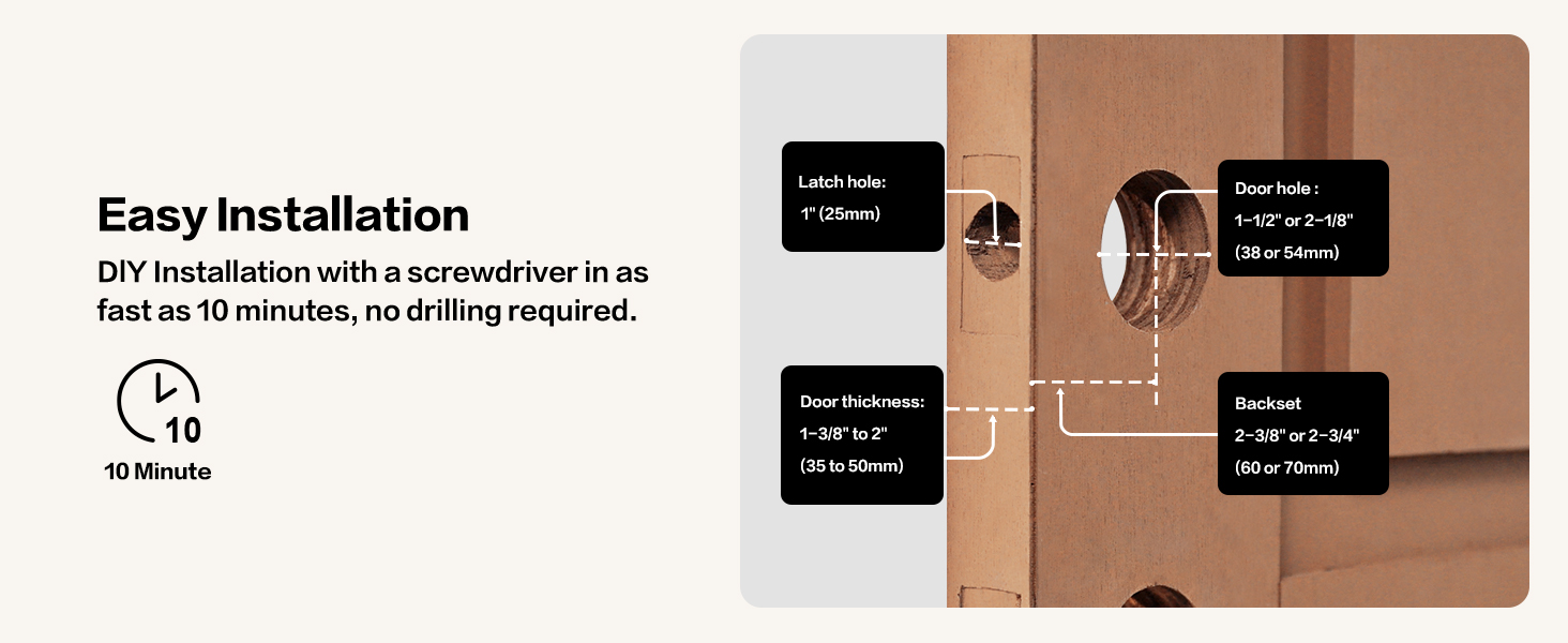 keyless entry door lock deadbolt