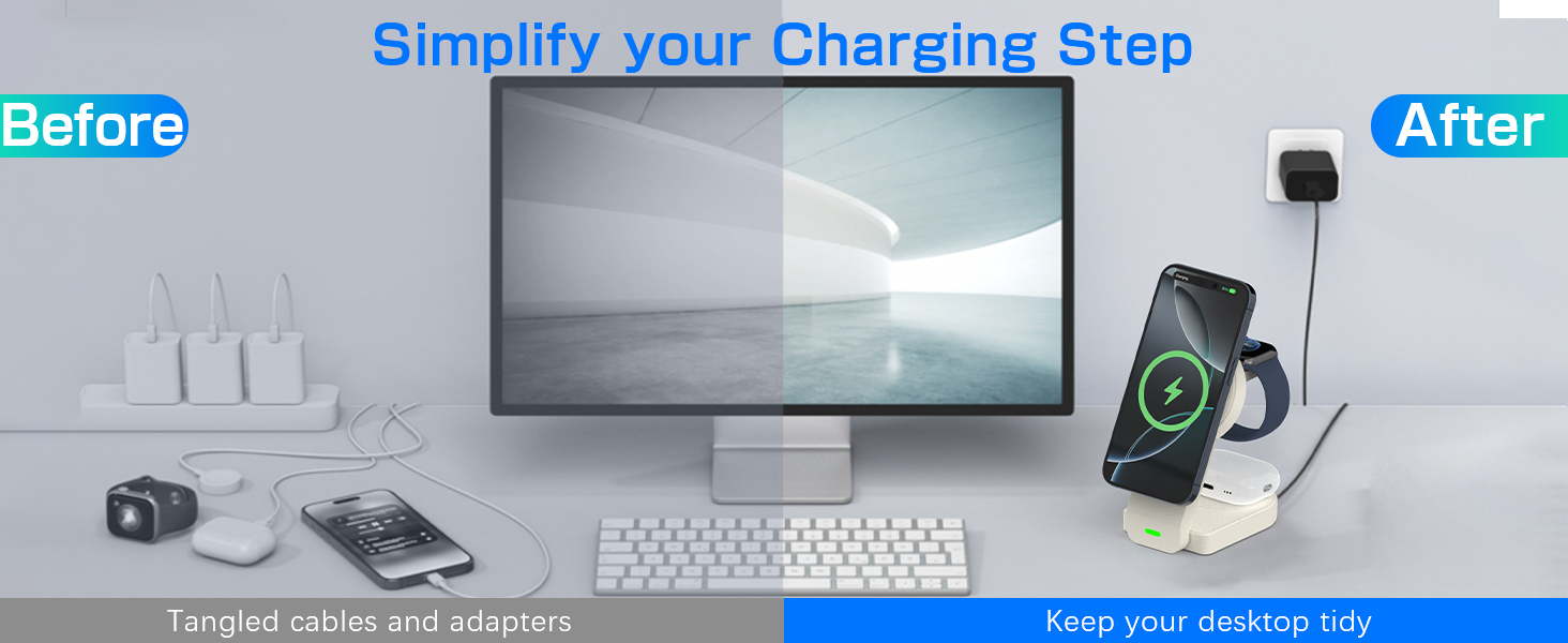 wireless charger 3 in 1