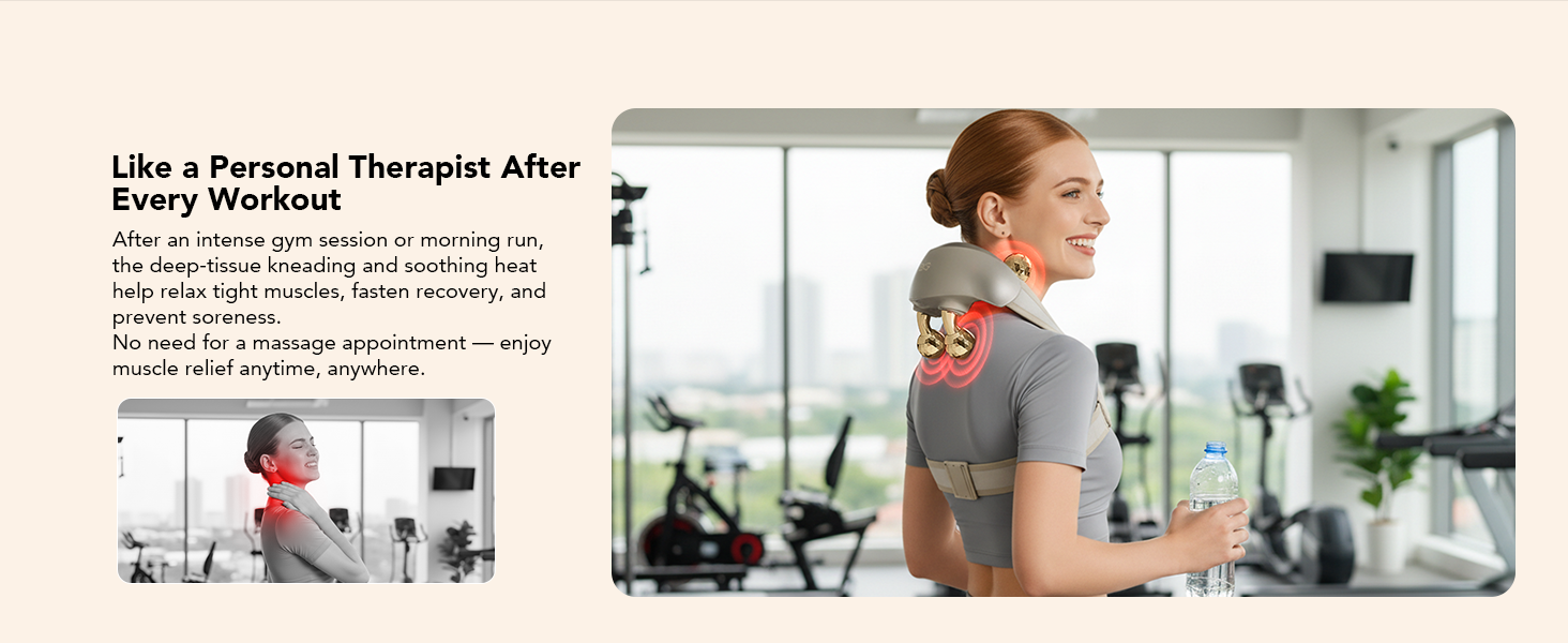 Like a Personal Therapist After Every Workout