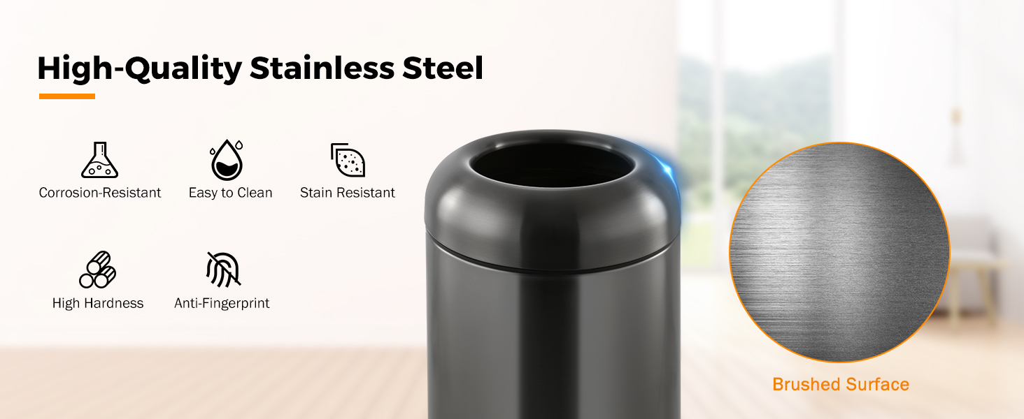 13 gallon trash can