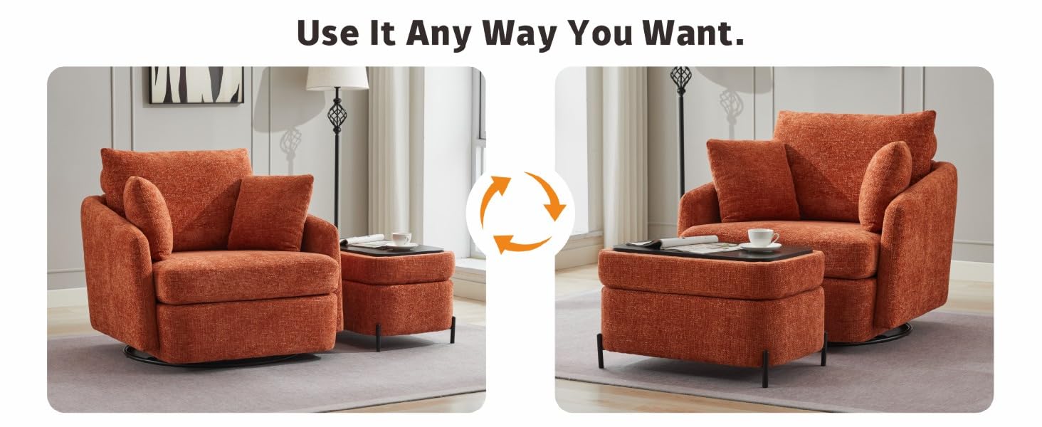 swivel chairs for living room