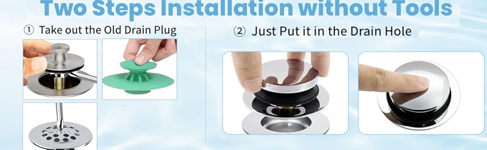 shower drain plug bathroom drain stopper tub stoppers for bathtub